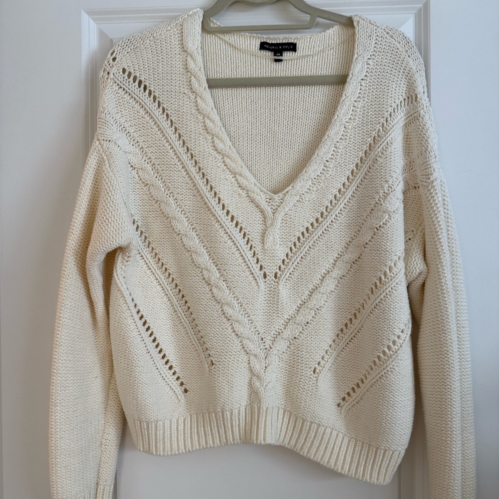 Pacsun Kendall and Kylie cream sweater
